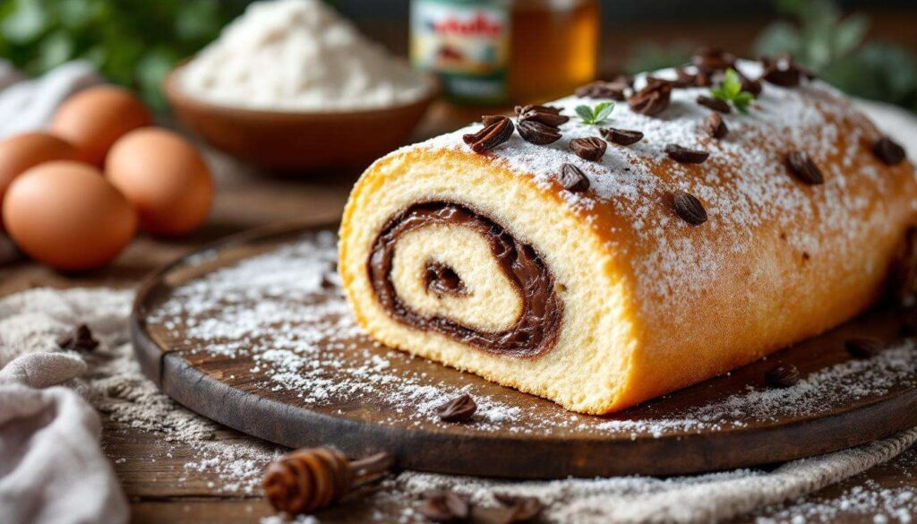 Rotolo alla Nutella che non si rompe quando lo arrotoli