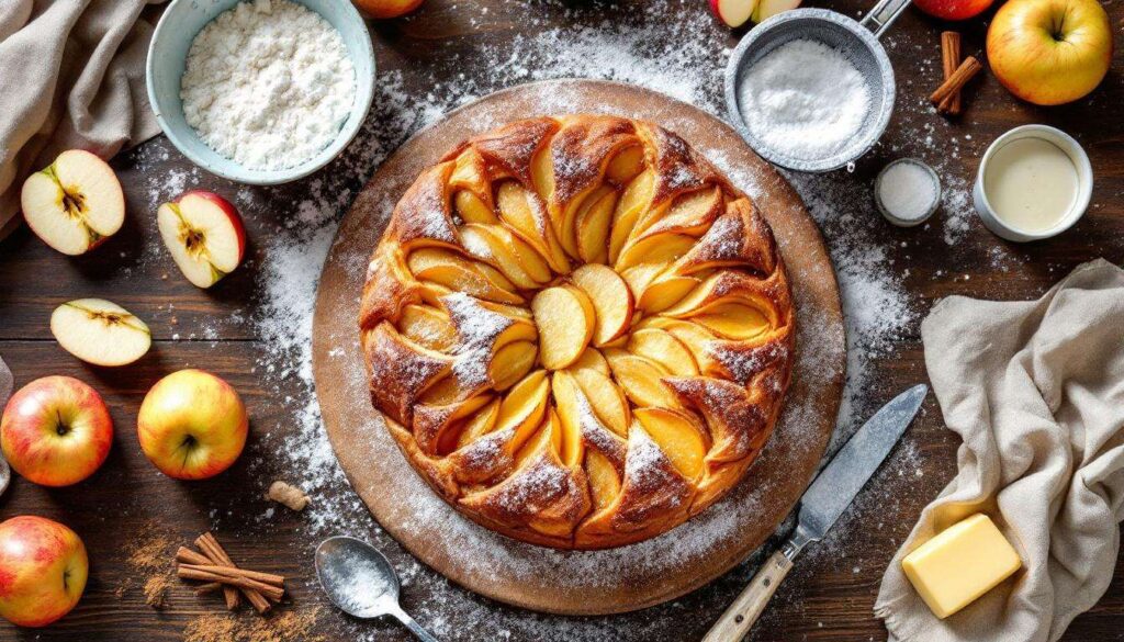 Torta di mele "invisibile": tantissima frutta e pochissimo impasto