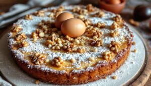 Torta di noci: la ricetta rustica con soli 3 ingredienti