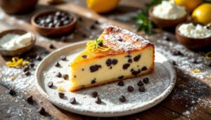 Torta Sbriciolata ricotta e cioccolato: croccante fuori, cremosa dentro