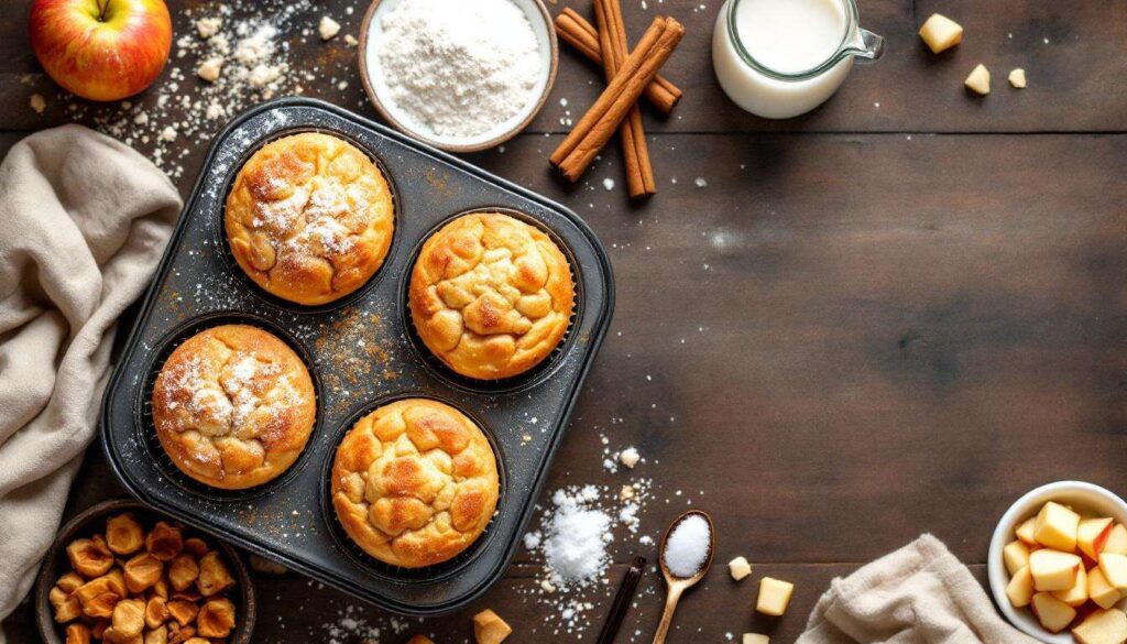 Come preparare muffin leggeri con mela e cannella senza zucchero