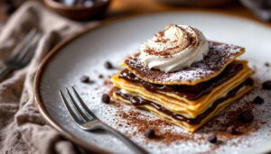 Millefoglie al cioccolato: la ricetta facile che impressionerà tutti i vostri ospiti