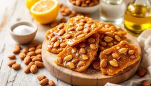 Croccante di mandorle fatto in casa: caramello ambrato e mandorle tostate in pochi minuti