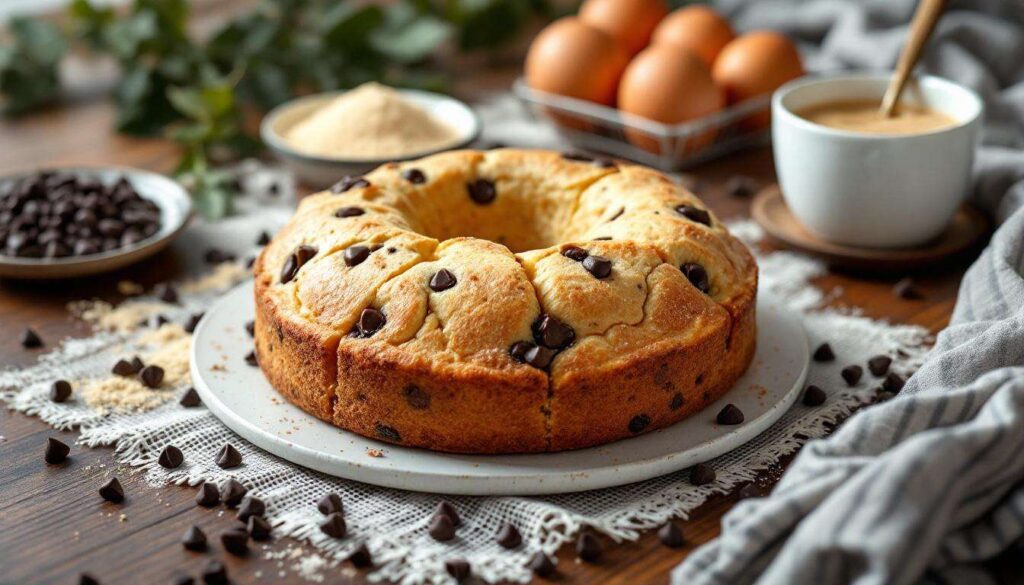 Torta cookies, la ricetta semplice con gocce di cioccolato