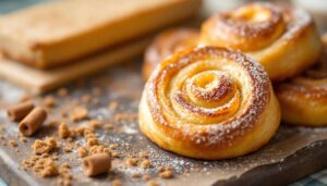 Girelle di sfoglia alla cannella: dolcetti veloci con solo 3 ingredienti