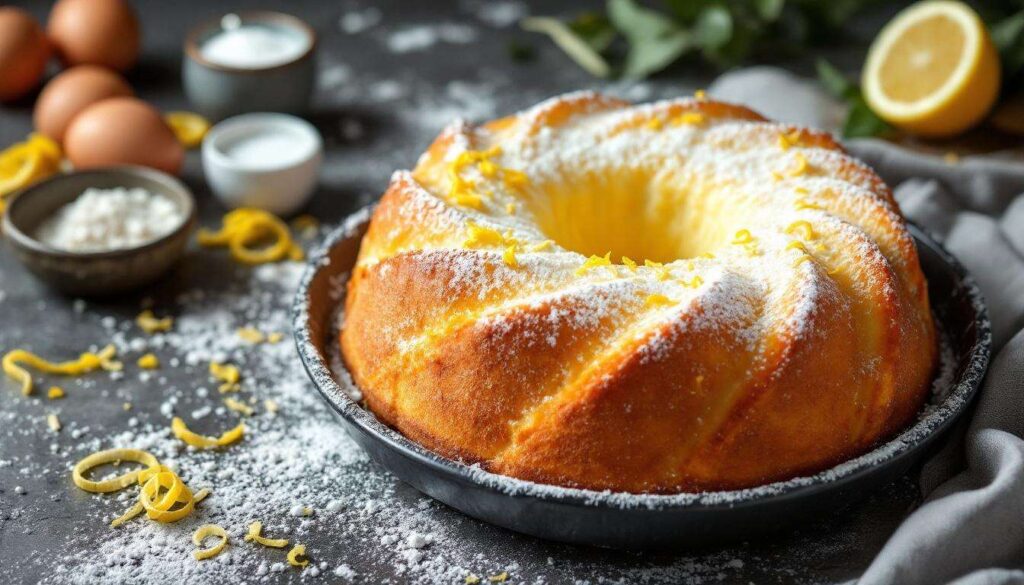 Ciambella yogurt e limone: soffice come una nuvola