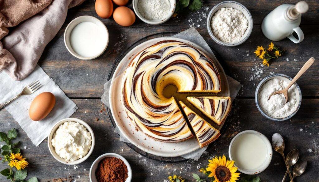 Ciambella Bicolore Senza Bilancia “Soffice e Leggera