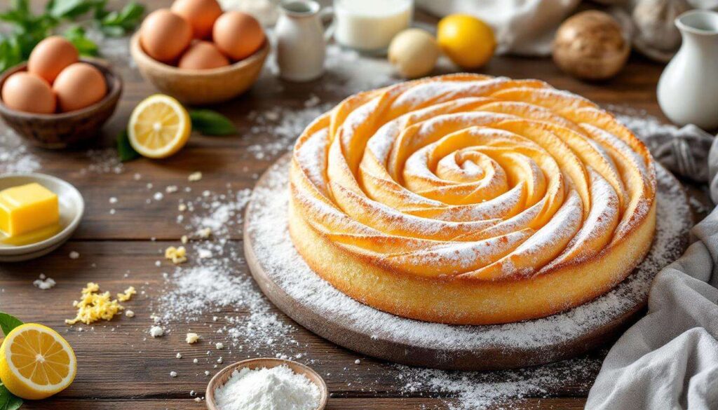 Torta Nua girella al limone: la spirale di crema che resta morbida anche il giorno dopo