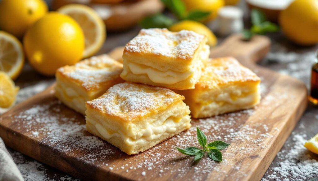 Quadrotti ricotta e limone: il dolce soffice senza lievito, pronto in una ciotola