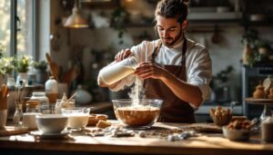 Una pasticcera rivela il sostituto del latte che rende le torte più soffici