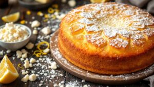 Pronti all’arrivo degli ospiti: ricetta per una deliziosa torta di ricotta in 15 minuti