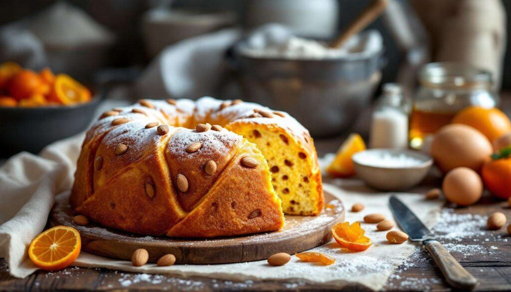 Torta panettone, la torta che profuma di Natale con uvetta e canditi
