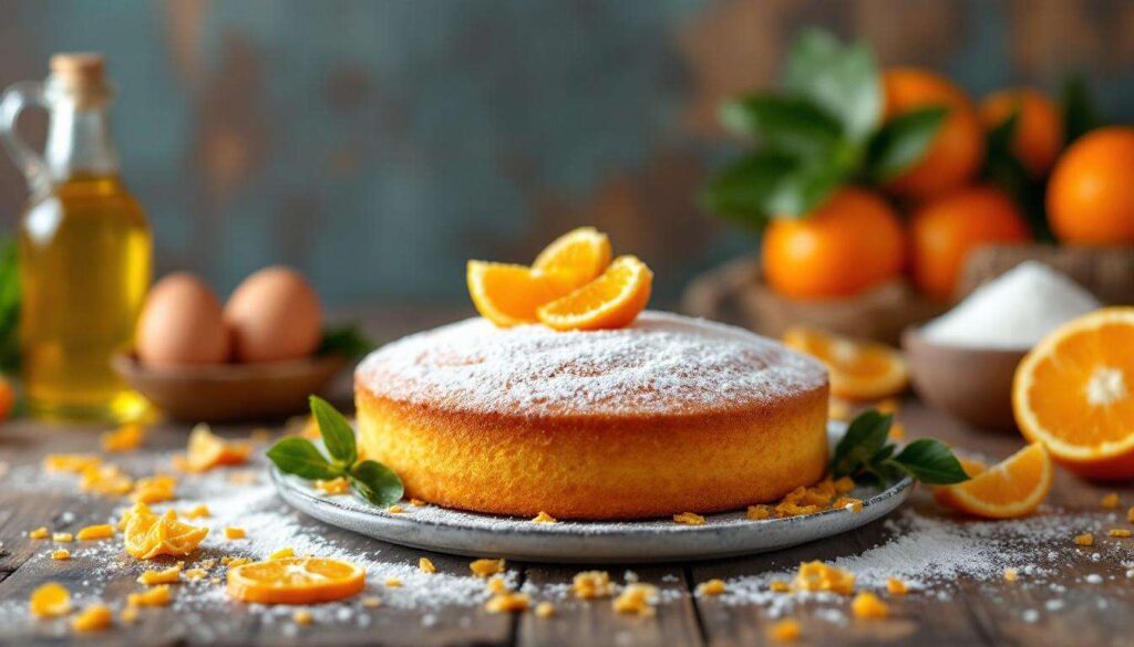 TORTA ALL’ARANCIA CON SUCCO FRESCO senza Burro e facile