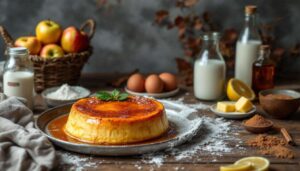 Scopri il flan di mele: un dessert autunnale ricco di nostalgia e calore