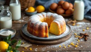 Ciambella da Colazione al Latte “Morbida come una Nuvola