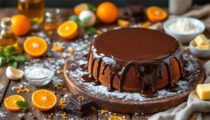 Torta arancia e cioccolato: la ricetta del dolce morbido con glassa al cioccolato