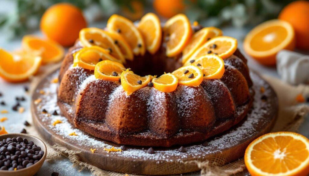 La ciambella con arancia e cioccolato: il dessert senza uova perfetto per la merenda