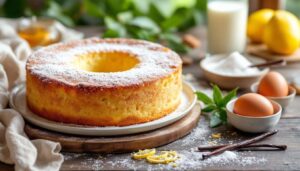 Torta di Semolino cremosa e morbida Ricetta Antica originale