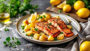 Gustoso salmone e patate in friggitrice ad aria: il piatto veloce per una cena da chef a casa tua