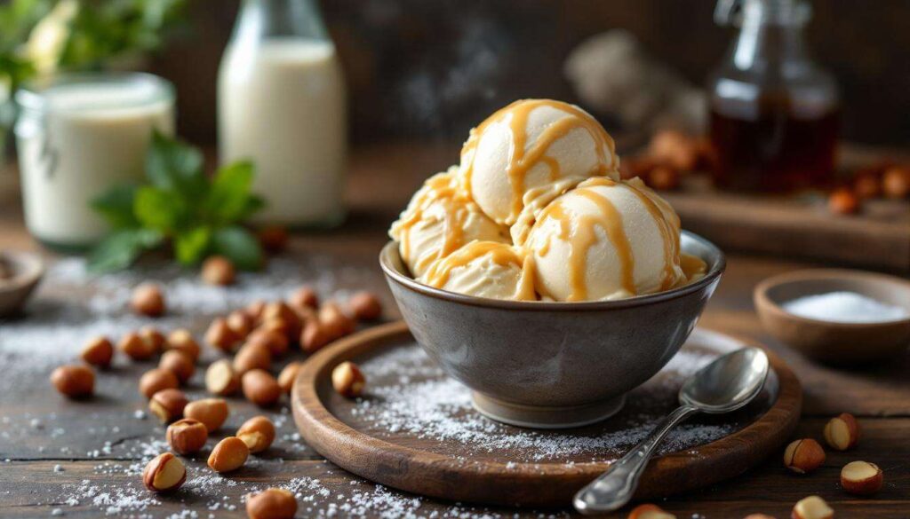 Gelato alle nocciole senza gelatiera: cremoso e pronto da freezer in pochi passaggi