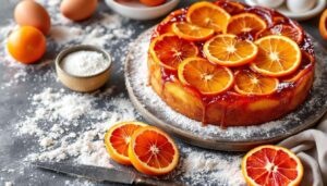 Torta rovesciata alle arance rosse di Sicilia: dolce, profumata e con soli 4 ingredienti