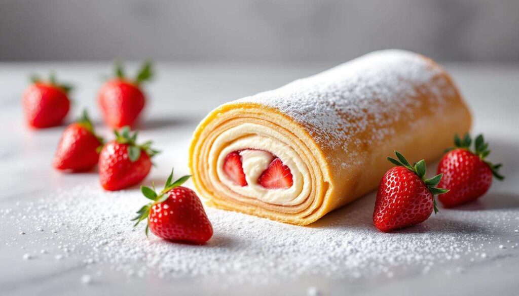 Rotolo alle fragole e panna: il dolce primaverile che sembra da pasticceria ma si fa in 30 minuti