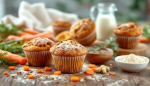 Muffin alle carote senza burro: morbidi, speziati e perfetti per la merenda