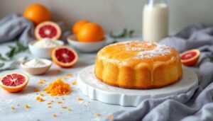 Torta soffice all'arancia rossa senza uova: il dolce vegano che conquista anche chi non è vegano