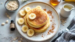 Pancake proteici con albumi e banana: la colazione che sazia fino a pranzo