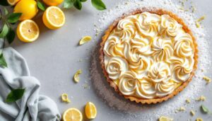 Questa crostata al limone con meringa è il dolce più elegante che puoi fare per la Festa della Donna