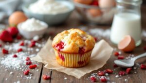 Muffin alle fragole e yogurt: la merenda di primavera pronta in 15 minuti che piace a tutti