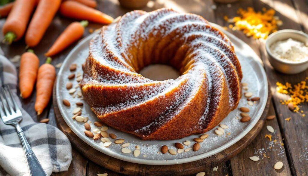 Ciambella alle carote e mandorle: il dolce sano e soffice per la colazione di tutta la famiglia