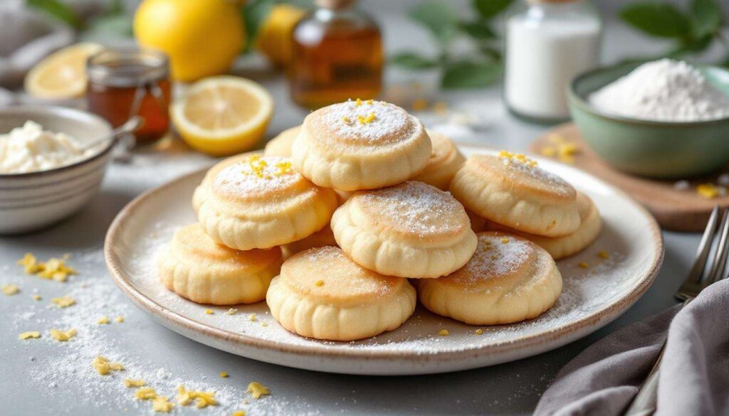 Biscotti morbidi ricotta e limone: pronti in 15 minuti senza impastare