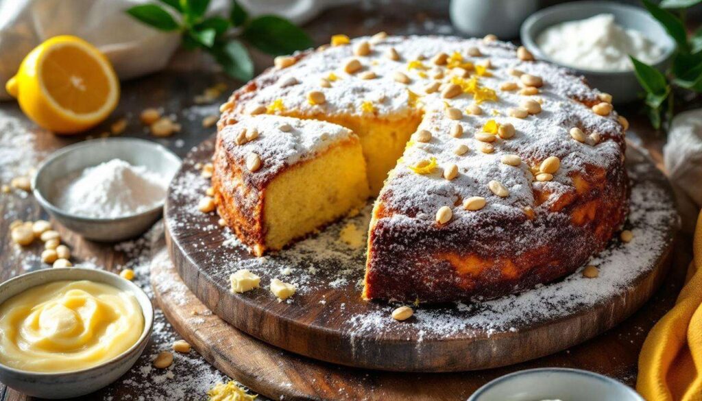 La torta della nonna con crema al limone e pinoli: versione primaverile del classico toscano