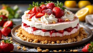Torta alle fragole e mascarpone senza cottura: il dolce primaverile pronto in 15 minuti