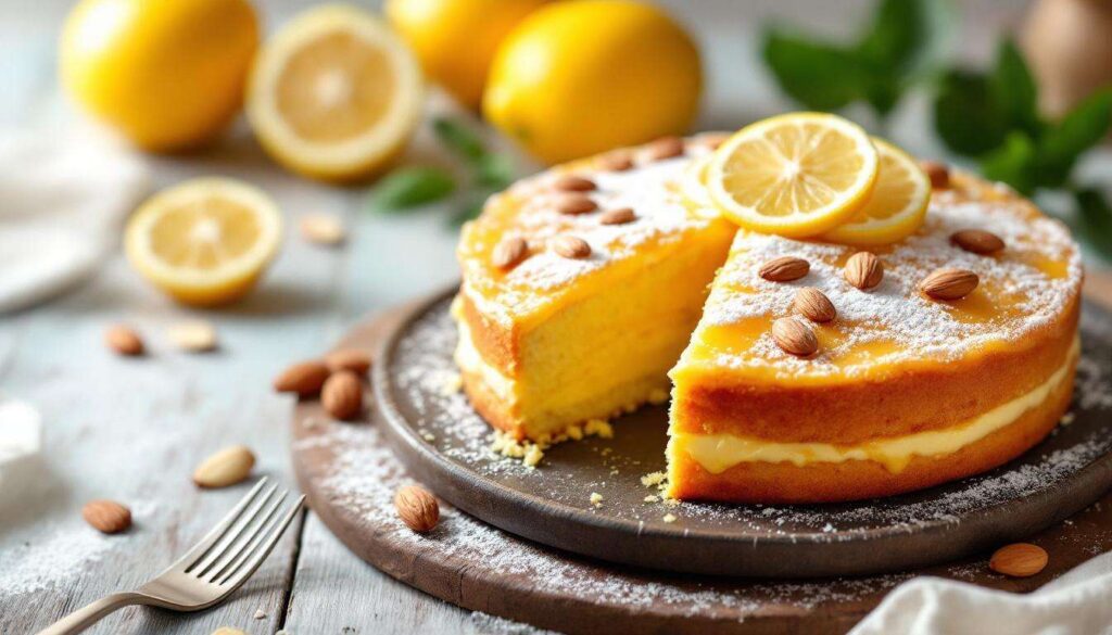 Torta caprese al limone: la ricetta originale napoletana soffice e senza glutine