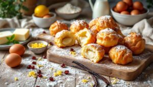 San Giuseppe in Puglia: le zeppole pugliesi con crema e amarena che nessuno conosce fuori regione