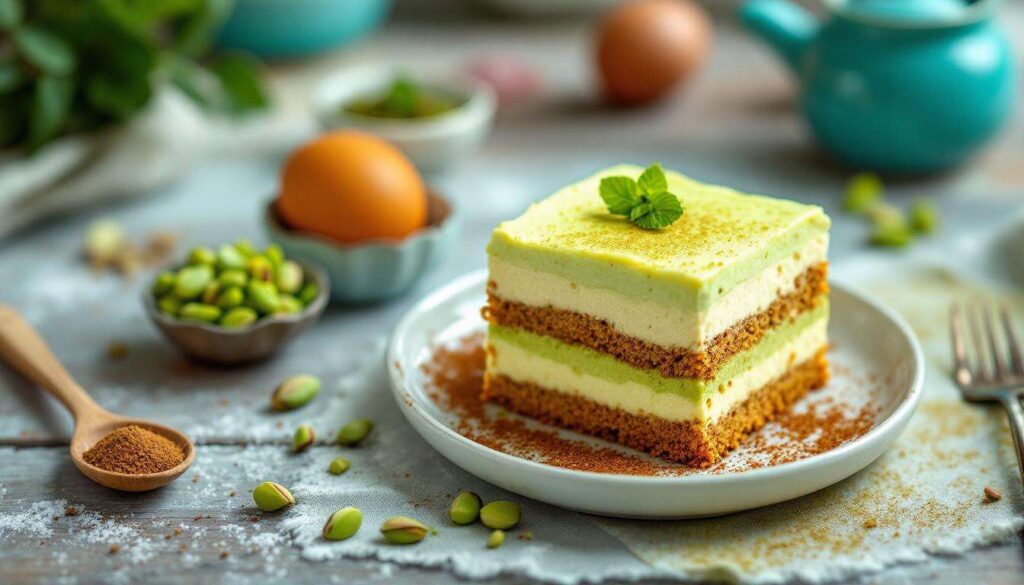 Tiramisù al pistacchio: la variante golosa che sta spopolando sui social nel 2026