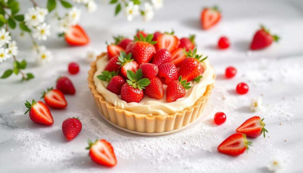 Crostata di fragole con crema diplomatica: il dolce che profuma già di primavera